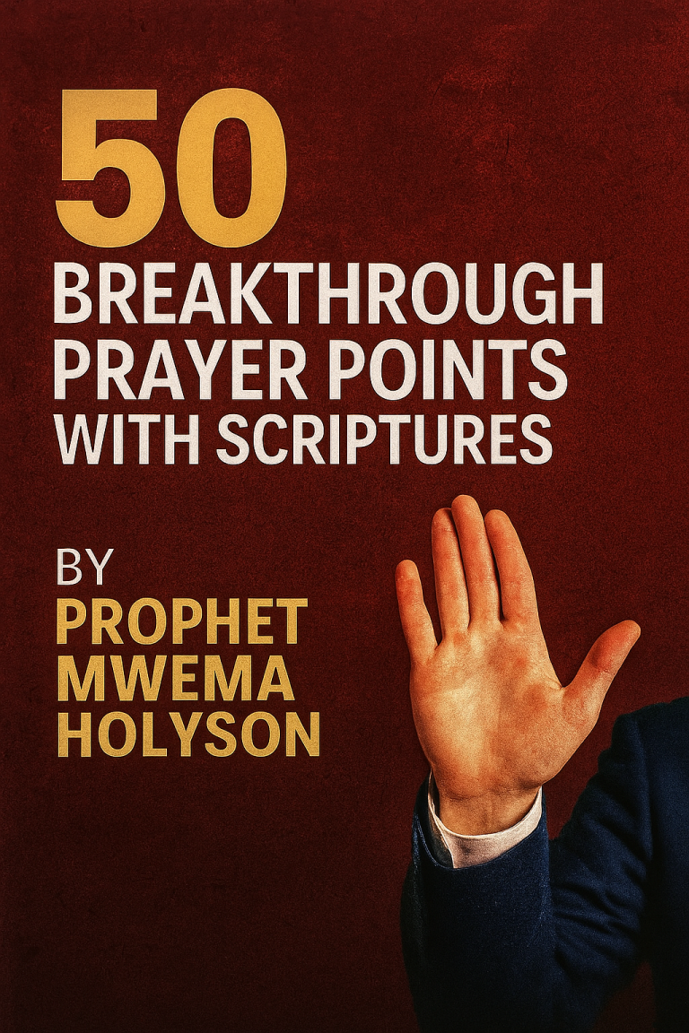 50 breakthrough prayer points with scriptures | GOD'S GENERATION MINISTRY